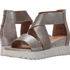 STEVEN NC Klein Sandal Metallic